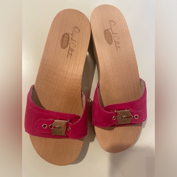 Dr Scholls pink slide sandals - Picture 2 of 4